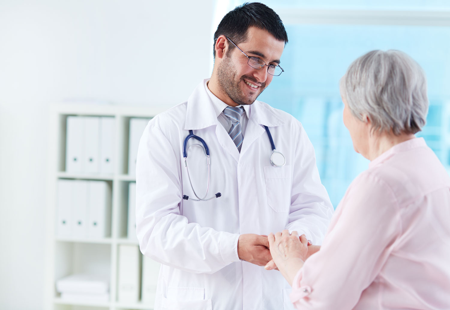 picture of a doctor attending to a patient